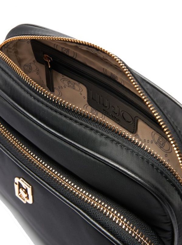 Borsa  Liu Jo Achala Nylon ECS M Camera Case AA5176 T4559 Col. 22222 Nero